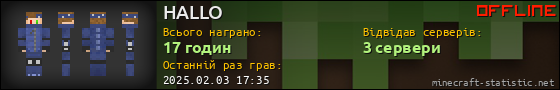 Юзербар 560x90 для HALLO