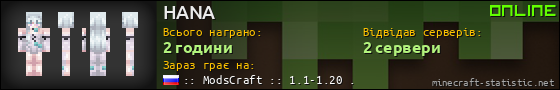 Юзербар 560x90 для HANA