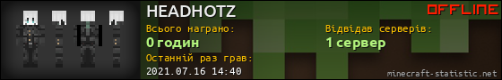Юзербар 560x90 для HEADHOTZ