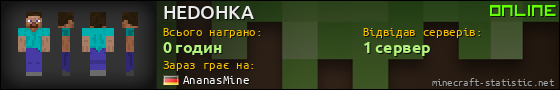 Юзербар 560x90 для HEDOHKA