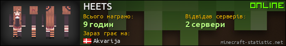 Юзербар 560x90 для HEETS