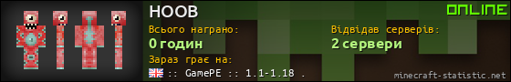 Юзербар 560x90 для HOOB