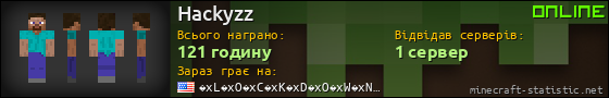 Юзербар 560x90 для Hackyzz