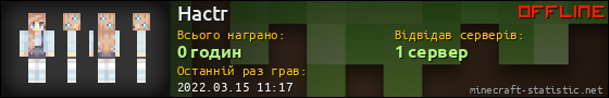 Юзербар 560x90 для Hactr