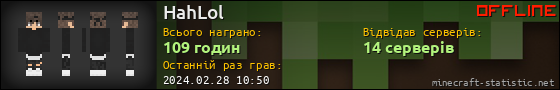 Юзербар 560x90 для HahLol