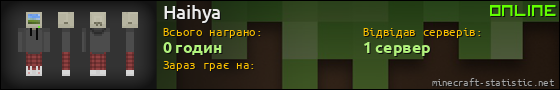 Юзербар 560x90 для Haihya