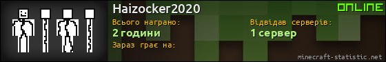 Юзербар 560x90 для Haizocker2020