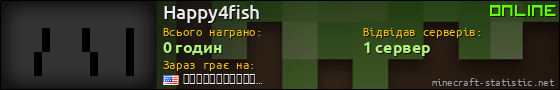 Юзербар 560x90 для Happy4fish