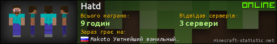 Юзербар 560x90 для Hatd