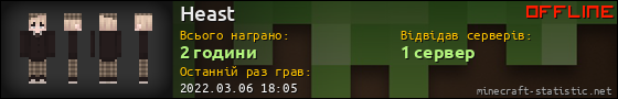 Юзербар 560x90 для Heast