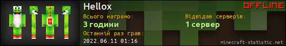 Юзербар 560x90 для Hellox