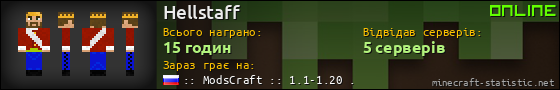 Юзербар 560x90 для Hellstaff