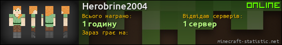 Юзербар 560x90 для Herobrine2004