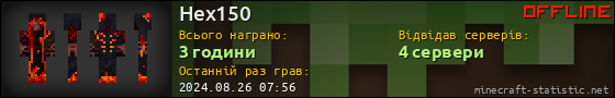 Юзербар 560x90 для Hex150