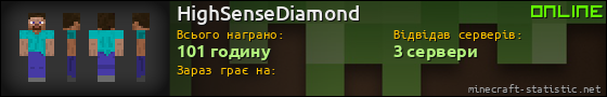 Юзербар 560x90 для HighSenseDiamond