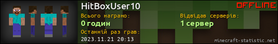 Юзербар 560x90 для HitBoxUser10