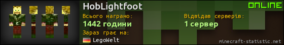 Юзербар 560x90 для HobLightfoot