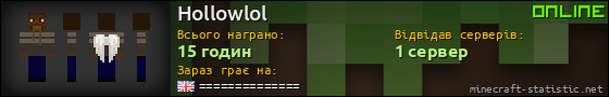 Юзербар 560x90 для Hollowlol