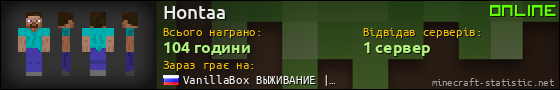 Юзербар 560x90 для Hontaa