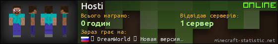 Юзербар 560x90 для Hosti