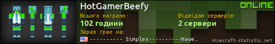 Юзербар 560x90 для HotGamerBeefy
