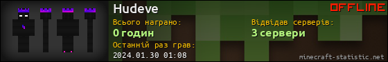 Юзербар 560x90 для Hudeve