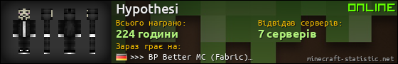 Юзербар 560x90 для Hypothesi