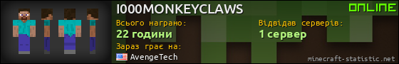 Юзербар 560x90 для I000MONKEYCLAWS