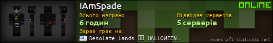 Юзербар 560x90 для IAmSpade