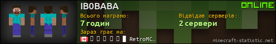 Юзербар 560x90 для IB0BABA