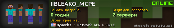 Юзербар 560x90 для IIBLEAKO_MCPE