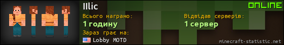 Юзербар 560x90 для IIlic