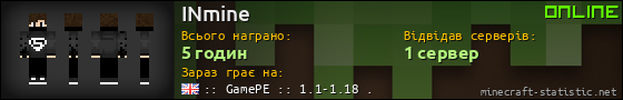 Юзербар 560x90 для INmine