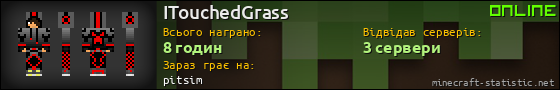 Юзербар 560x90 для ITouchedGrass