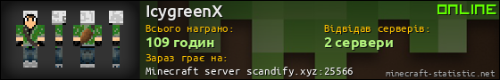Юзербар 560x90 для IcygreenX