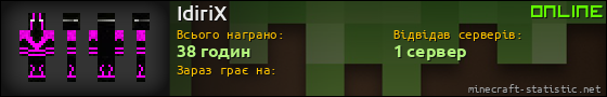 Юзербар 560x90 для IdiriX