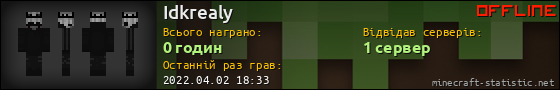 Юзербар 560x90 для Idkrealy