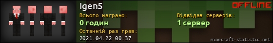 Юзербар 560x90 для Igen5