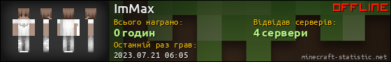 Юзербар 560x90 для ImMax
