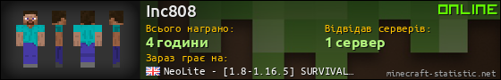Юзербар 560x90 для Inc808