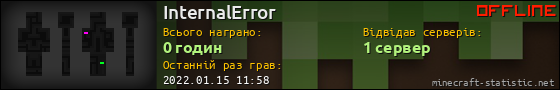 Юзербар 560x90 для InternalError