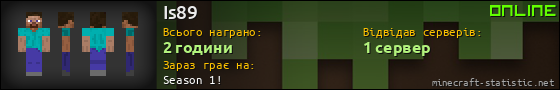 Юзербар 560x90 для Is89