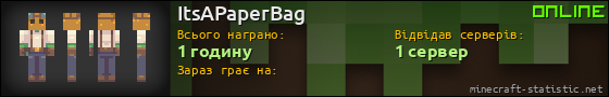 Юзербар 560x90 для ItsAPaperBag