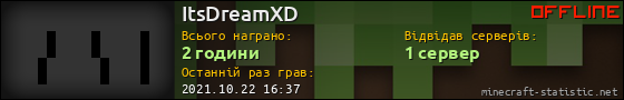 Юзербар 560x90 для ItsDreamXD