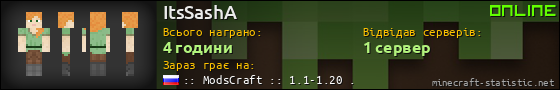 Юзербар 560x90 для ItsSashA