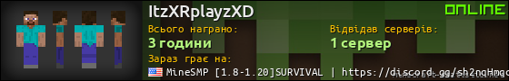 Юзербар 560x90 для ItzXRplayzXD