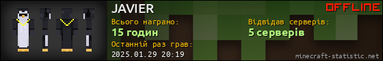 Юзербар 560x90 для JAVIER