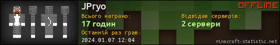 Юзербар 560x90 для JPryo