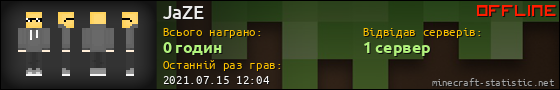 Юзербар 560x90 для JaZE
