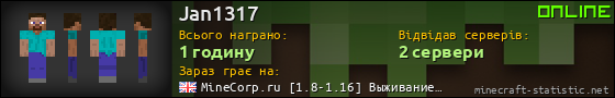 Юзербар 560x90 для Jan1317